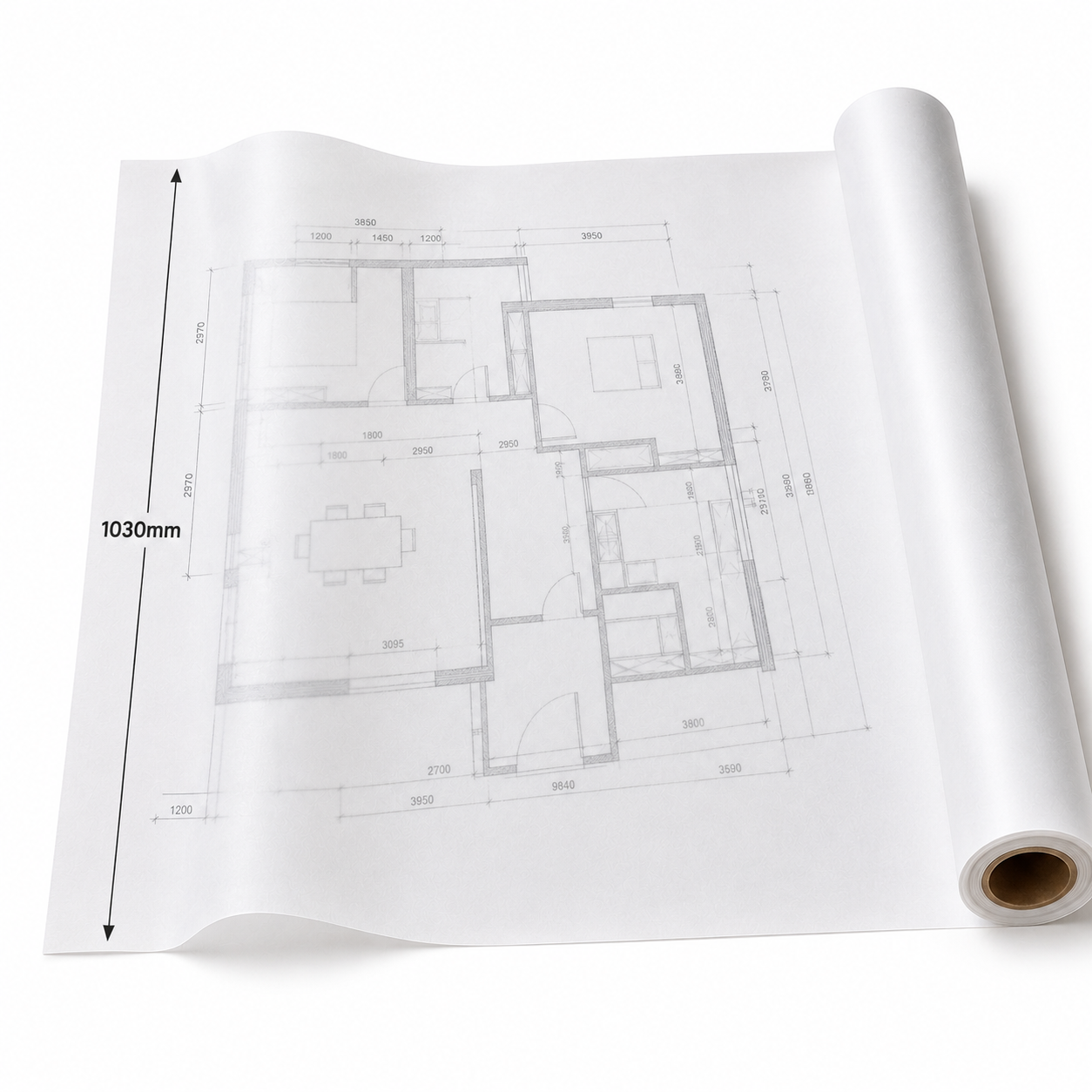 110GSM Tracing Paper Roll – Extra Wide 1030mm