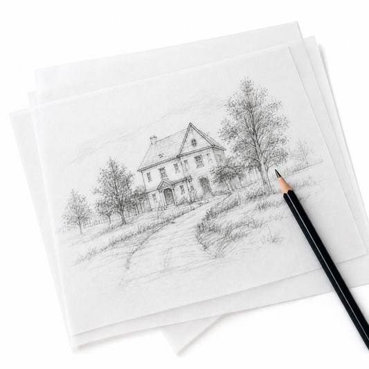 110GSM Tracing Paper Roll – Extra Wide 1030mm