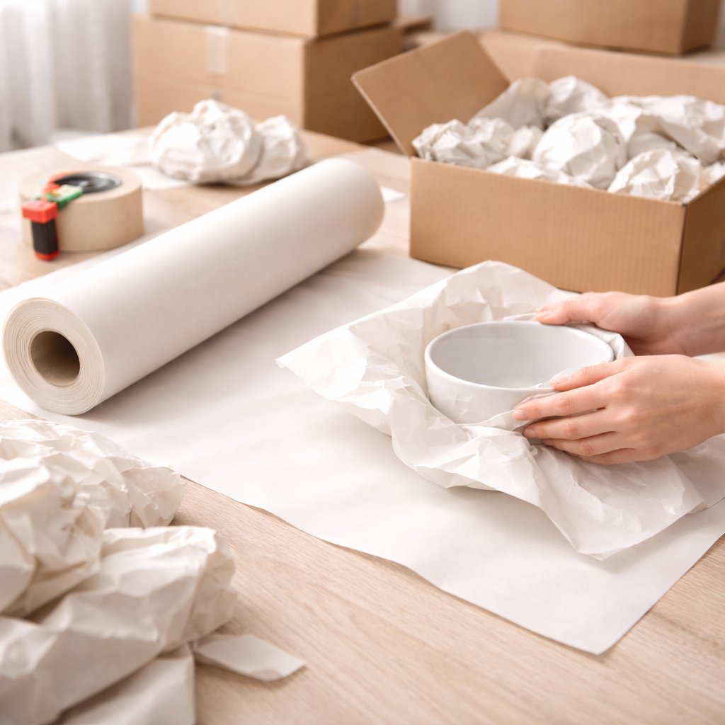 Butchers Newsprint 45GSM Paper Roll