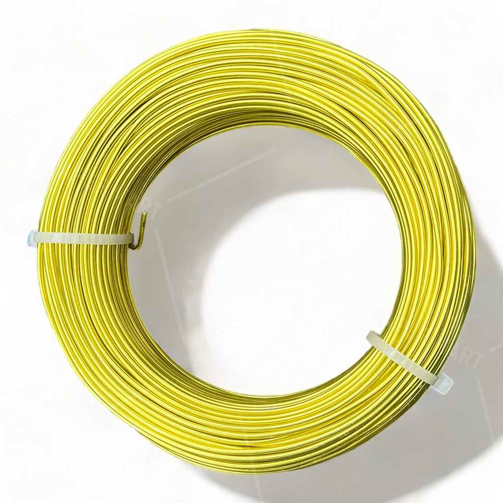 Vibrant Coloured Aluminium Wire for Creative Craft Projects 12 gauge